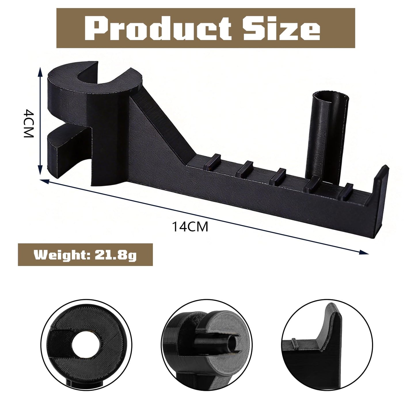 2PCS Bow Hanger for Truck Headrest Archery Bow Holder Vehicle Storage Set