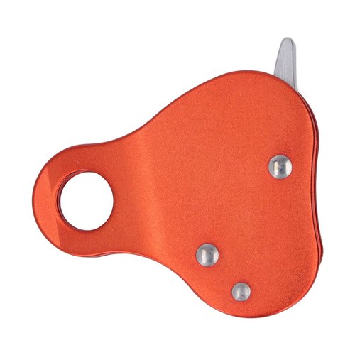 cardyven Rope Grab Ascender Riser Adjuster Fits Rope for Rocking Climbing Protection Rescue, Climbing Rope Grab Self Locking 8 13mm Climbing Rope Grab Stopper (Orange)
