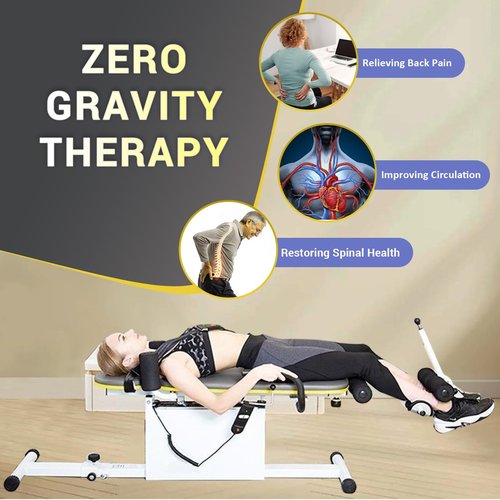 Spine Recline Electric Inversion Table | Clinical Grade Back Pain Relief | Zero-Gravity Therapy | Smart Remote Control | Silent Motor & Safety Lock System