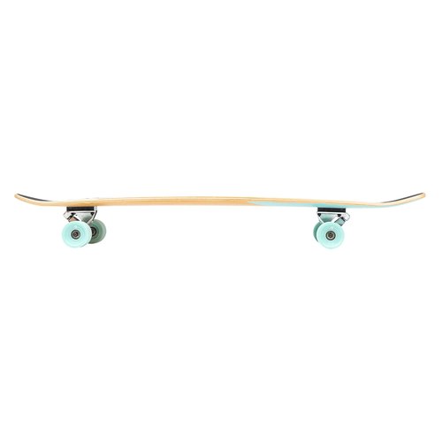Retrospec Zed Longboard Skateboard Complete Cruiser | Bamboo & Canadian Maple Wood Cruiser w/Reverse Kingpin Trucks for Commuting, Cruising, Carving & Downhill Riding