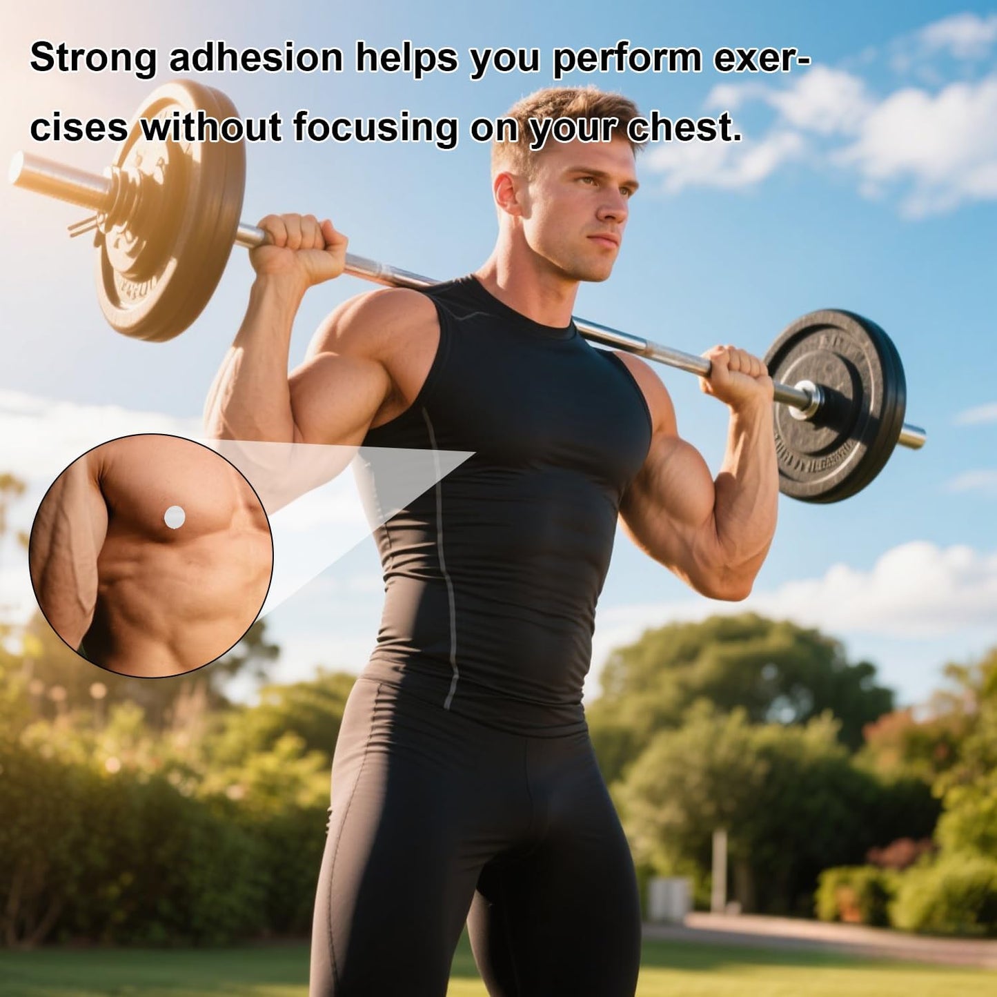 100pcs/50 Pairs Men's Nipple Covers, White PE Nipple Guards Tape Sticker Patches Anti-Chafing Invisible Protector for Running Gym Sports Accessories & Daily Wear