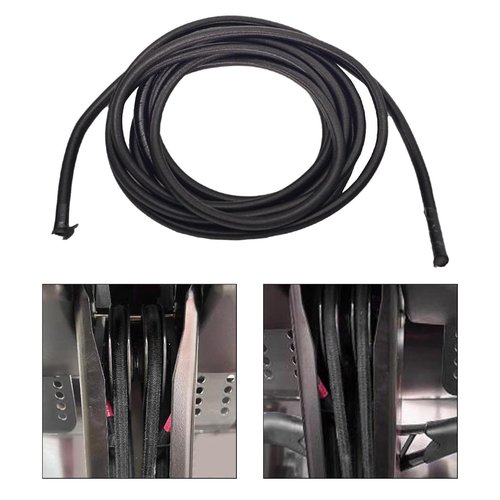 Aosekaa Rowing Machine Elastic Rope Rowing Machine Pull Belt Multipurpose Rower Accessories Rubber Elastic Cord Replacement for Gym