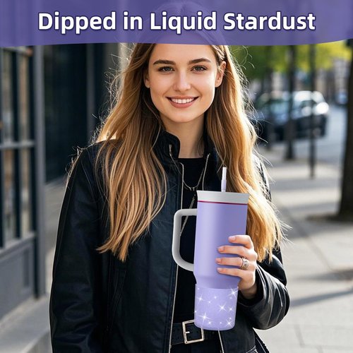 BKBY Silicone Boot Compatible with Owala 24oz/40oz & Brumate Era 40oz Tumbler with Handle, Higher Anti-Slip Protective Sleeve Bottom Bumper Protector for Owalaa Triple Layer Insulated Travel Tumbler