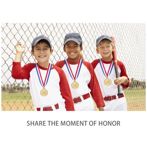 Abaokai 12 Pieces Baseball Medals for Award,Softball Medals for Kids Sports Baseball Games, Party Favors, 2 Inches