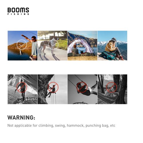 Booms Fishing CC2 Carabiner Clip, 2.3" Small Carabiner Keychain, Multi-use Aluminium D Ring Caribeener Clips (A: 6 Pack_2.3"_Black)
