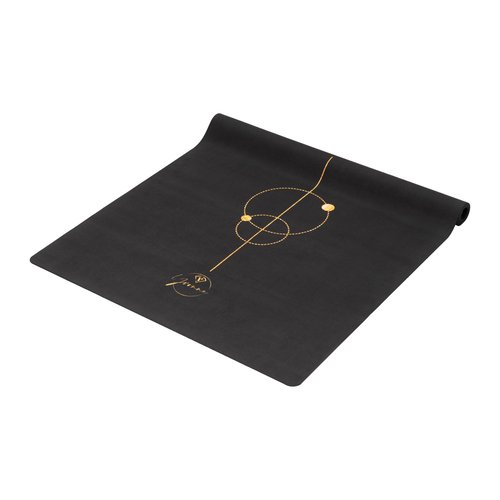 Yvonne Golden Bloom Travel Yoga Mat - Ultra Thin 1/16??(1.5mm), Lightweight, Foldable & Non-Slip for Travel & Home + Free Carrying Strap