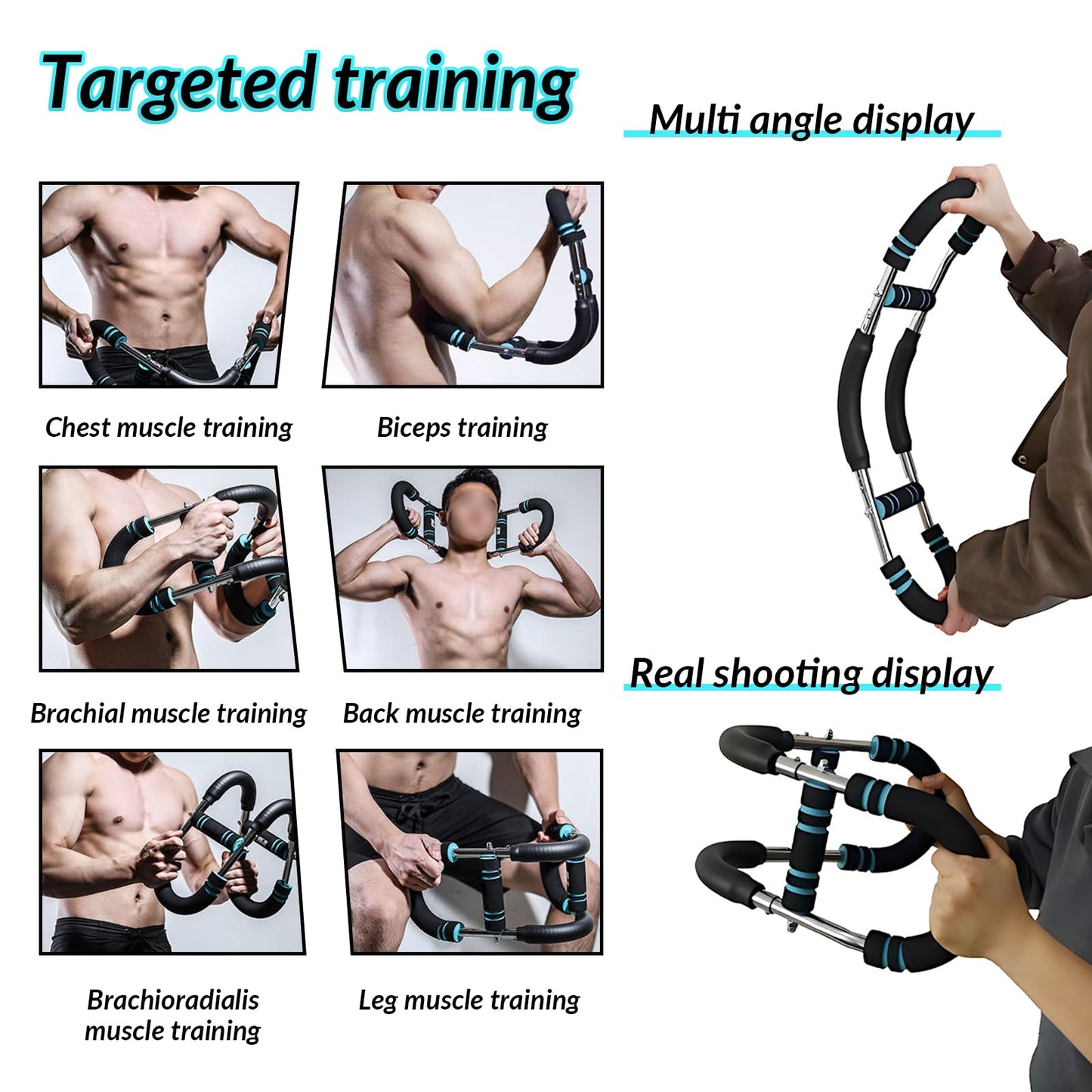 0-100lb Adjustable Chest Workout Equipment,