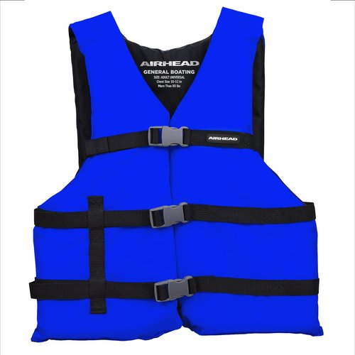 AIRHEAD General All Purpose Life Jacket, US Coast Guard Approved Type III Life Vest perfect for Boating and Personal Watercraft Use