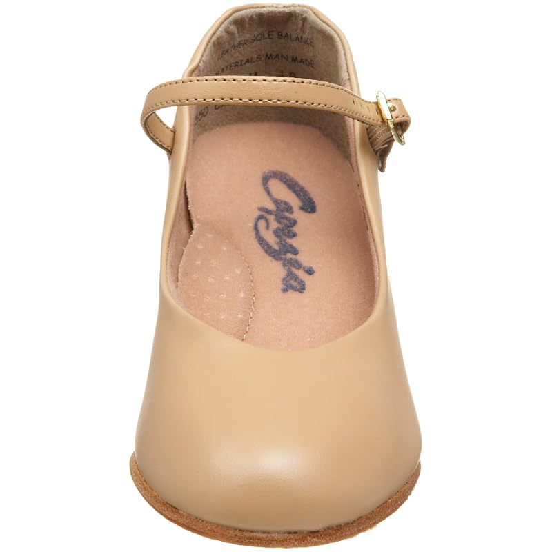 Capezio Jr. Footlight Character Shoe - Caramel +9 (Variation of THIS listing)