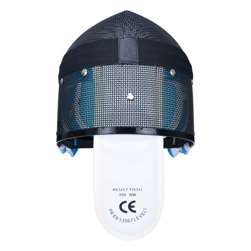 Fencing Mask - Foil Fencing Helmet with Removable Lining - CE Certified Protective Gear (Large)