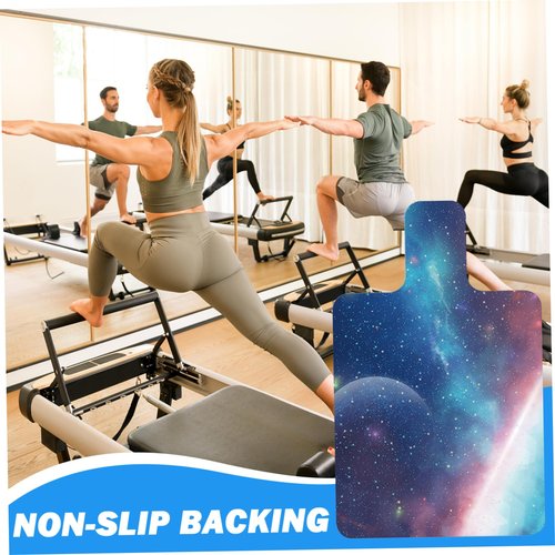 KDAMGOQE Pilates Mat Pilates Reformer Mat 39''x24'' Non Slip Pilates Mat Foldable and Portable Exercise Mat Easy to Clean Pilates Reformer Accessories for Exercising Gym Style 2