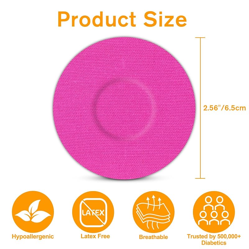 40-Pack Libre 3 Plus Sensor Covers – Waterproof, Hypoallergenic, Multicolor (Variation: for Libre 3)