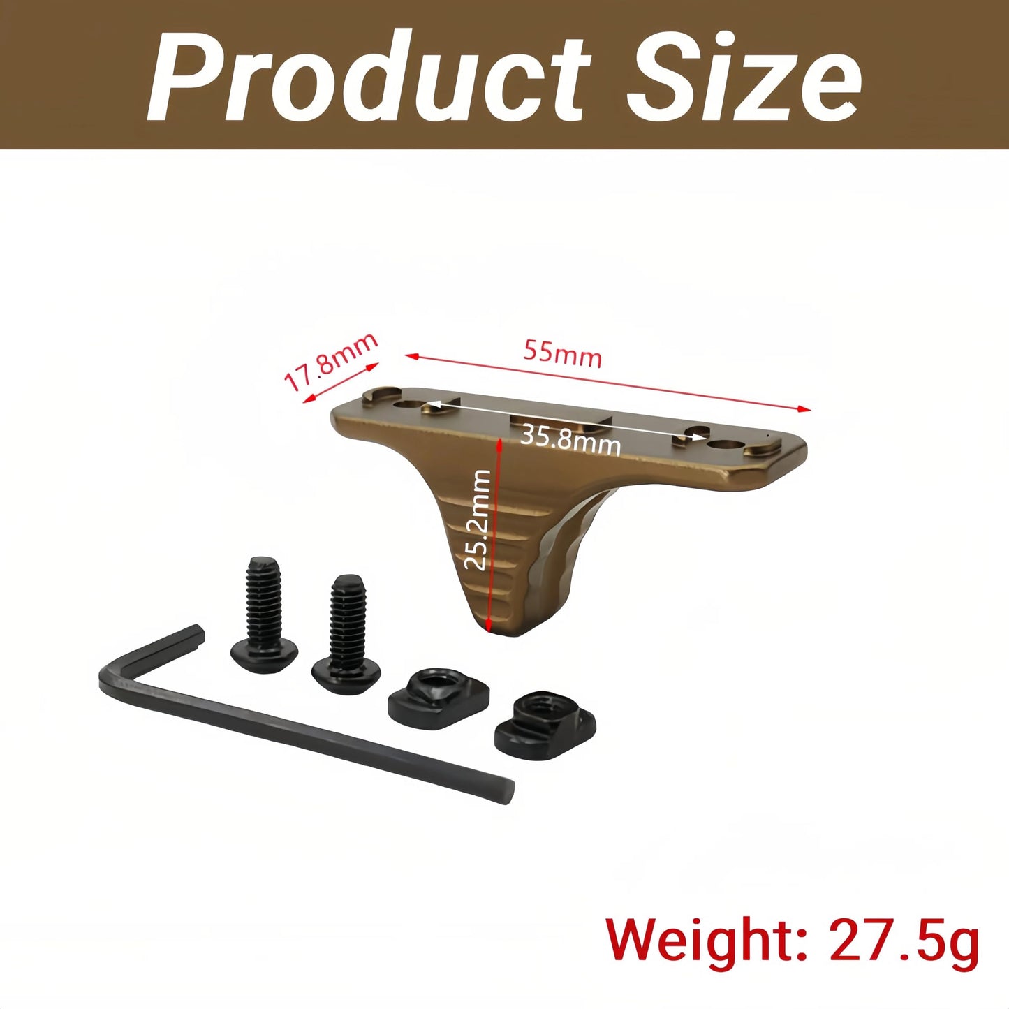Heavy Duty Door Stop - Non-Slip Wedge Door Stopper for Home, Office, Gym - Home Decor (Sand2)