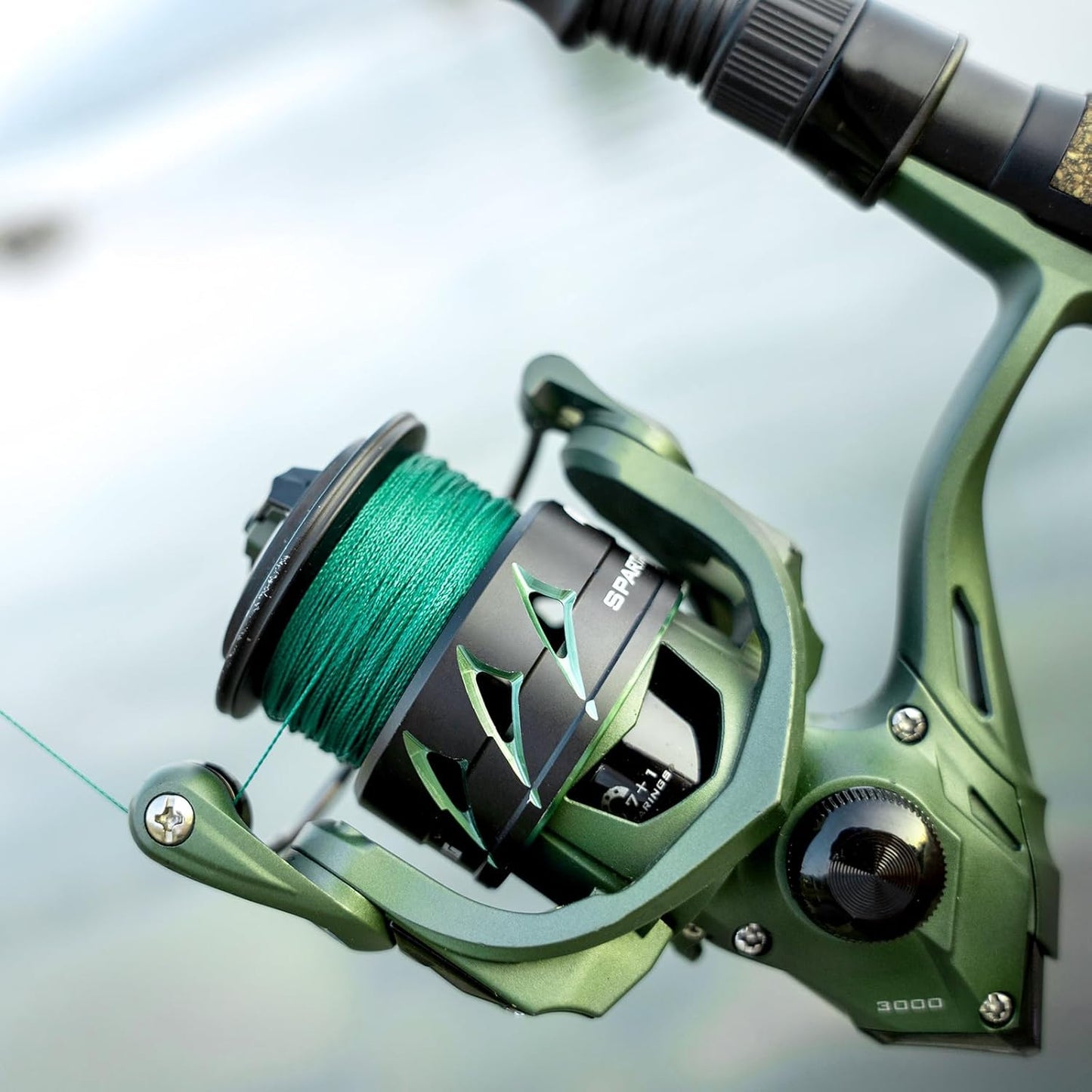 KastKing Superpower ColorShield Braided Fishing Line - Colorfast Braided Line, 100% Solution Dyed UHMWPE Fiber, Smooth & Strong Superline, Near Zero Stretch, Sensitive, High Abrasion Resistance