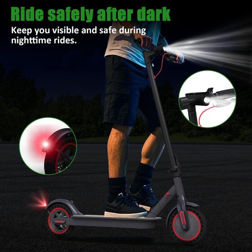 Electric Scooter Adult 8.5'' Tires Foldable E Scooters for Adults Powerful 500W Peak with Cruise Control APP Control for Commuting