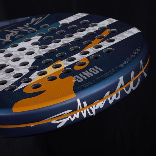 BULLPADEL Padel Racket Ionic Control 2025 | Professional Round Shape Pala Padel | Glaphite & MultiEva Core | XForce Technology & CarbonTube Frame | Superior Control & Precision for Advanced Players
