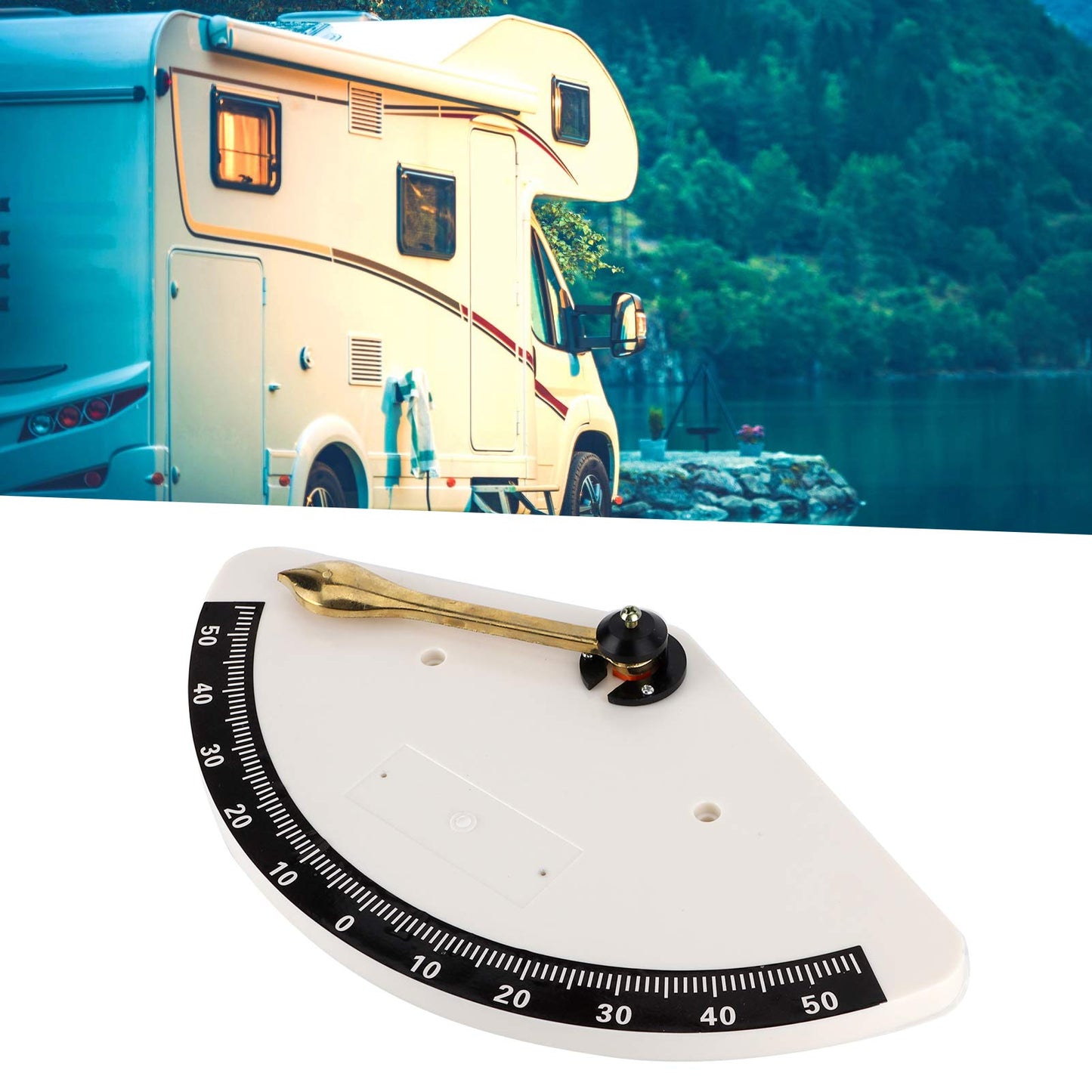 Inclinometer, Marine Clinometer Level Inclinometer Angle Finder Instrument for Ships Boats Yachts RVs