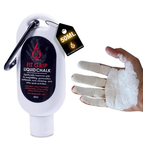Fit Chalk Liquid Grip, Weightlifting Chalk in a Bottle (50 ml)
