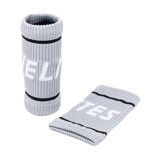 Velites I Flexible Fabric Wristband in I Provides Support and Safety for Your Workouts I Better Grip on The bar I Maximum Protection for The Skin I One Size fits All (Unic Size, Grey)