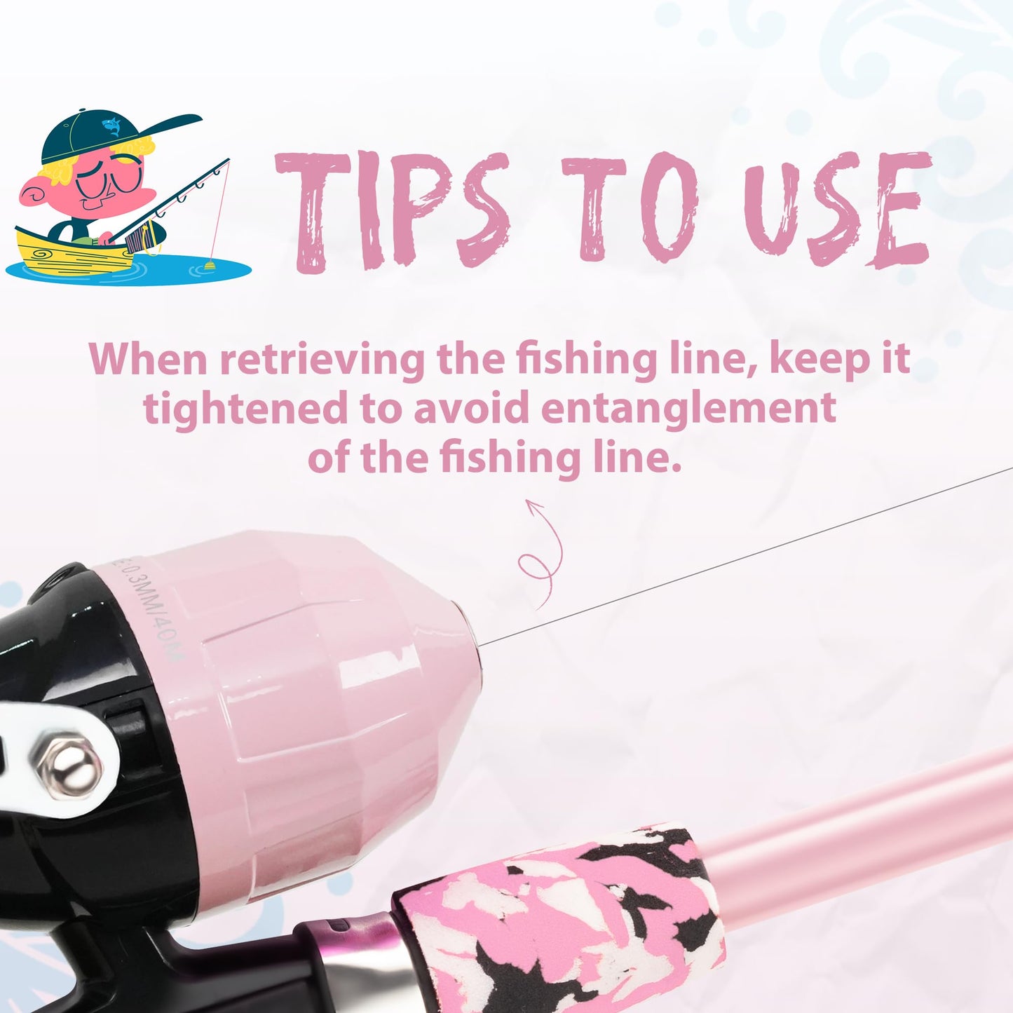 WIDDEN Kids Fishing Pole, Portable Telescopic Kids Fishing Poles for Boys and Girls, Fishing Rod and Reel Combo Kit with Tackle Box, and Fishing Net, Best Fishing Pole for Toddler Youth