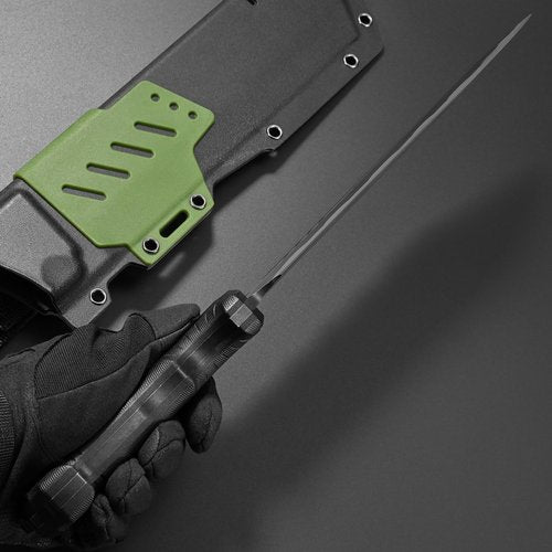 Gtkii GTK36 Fixed Blade Knife DC53 Steel Blade Full Tang Nylon Fiberglass Handle Massive EDC Fix Knifes for Camping Hunting Bushcraft