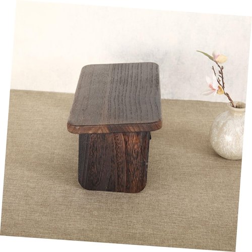 BCOATH Portable Foldable Meditation Stool Wood Kneel Mat for Zen Practice Compact Design for Storage for Meditation Yoga and Prayer