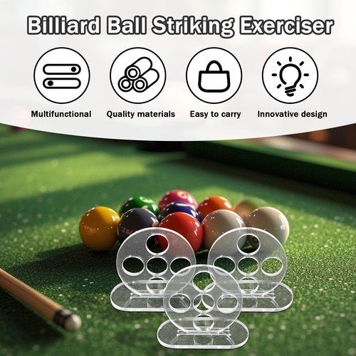 Xanadued Billiards Training Aids, Pool Cue Exerciser Trainer, Billiards Training Device, Billiard Rod Trainer, Pool Cue Lathe