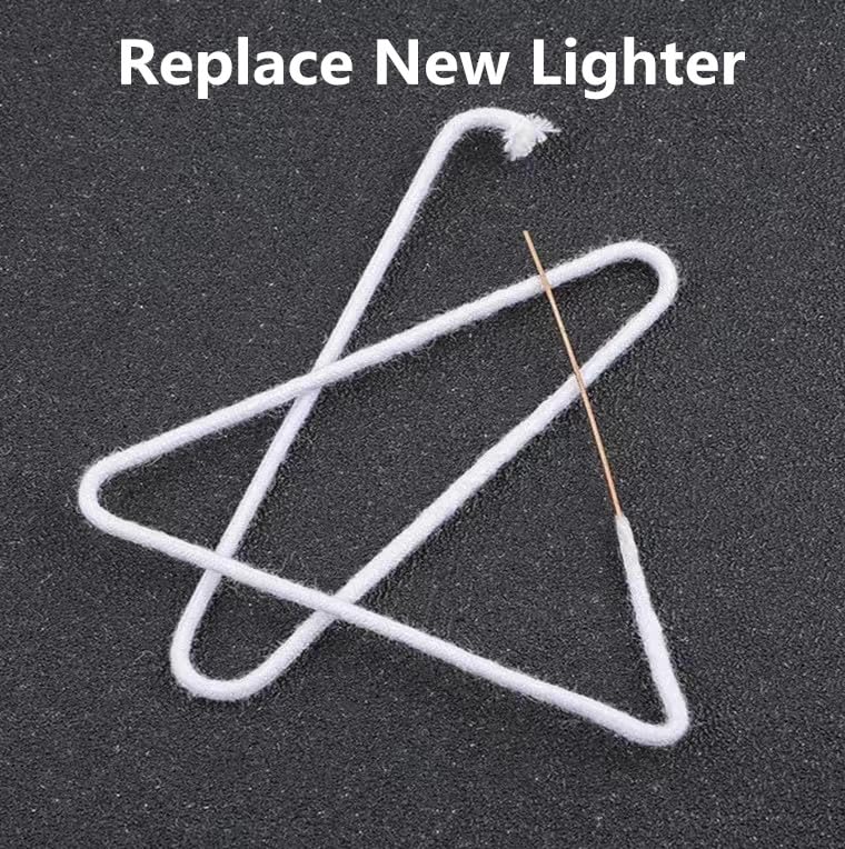 Kerosene Lighter Cotton Core with Metal Needle Replacement Pack – 4 pcs
