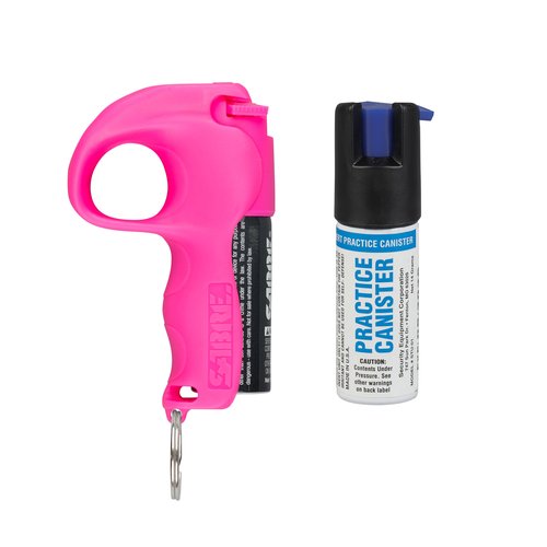 SABRE Pepper Spray with Quick Grip, Finger Loop, Keychain Attachment, Made in USA