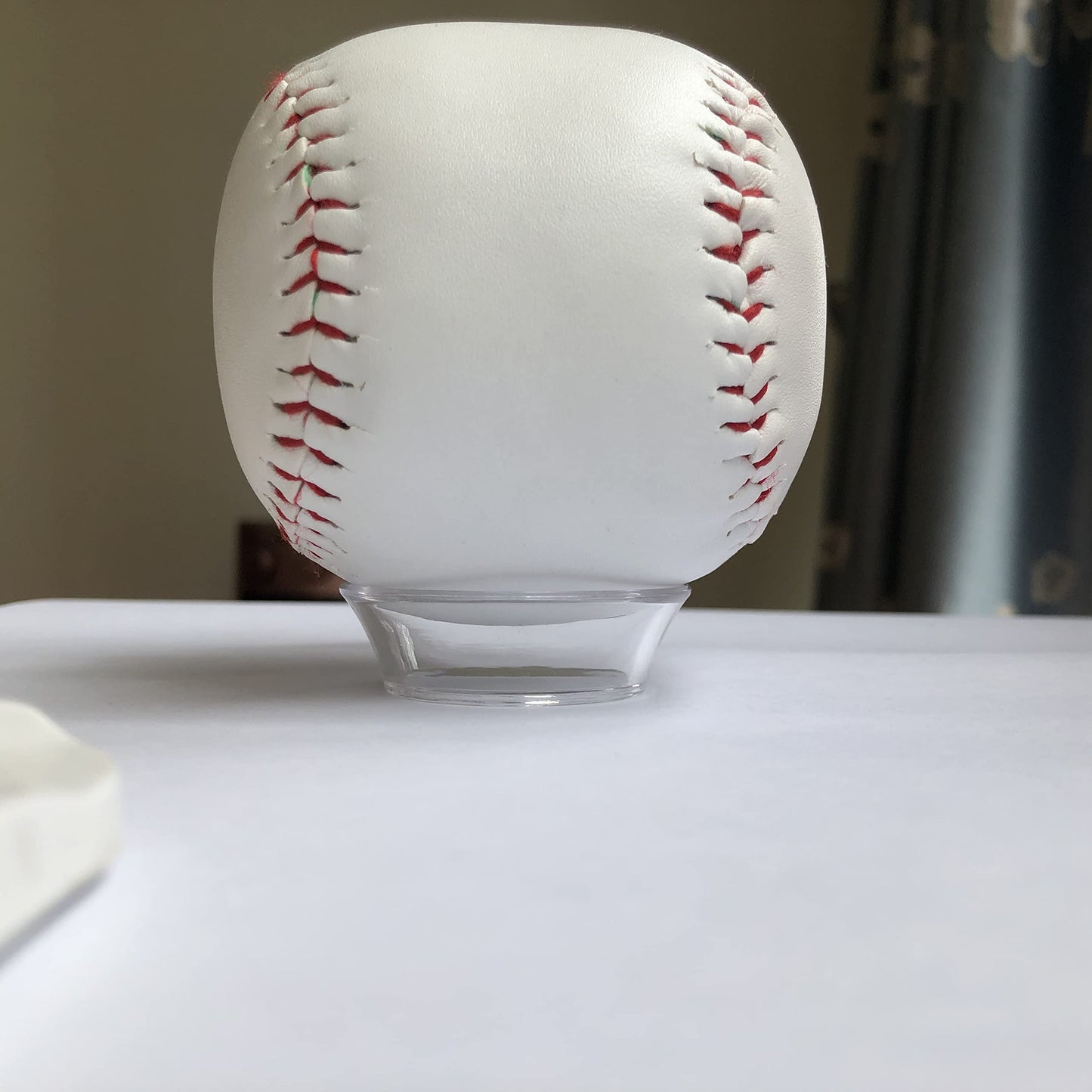 TERDEWE 16 Pack Baseball stand ,Easter Eggs Stand ,Reversible Sphere Stand,Cone Display Stands ,for wooden Egg Spheres,Baseball,Golf Ball,Softball,Transparent Invisible Egg Holder