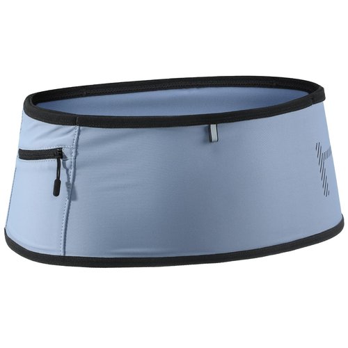 Haimont Light Weight Waist Belt Fanny Pack, Durable Trail Running Storage Belt for Men and Women Quick Hydration, Blue, M