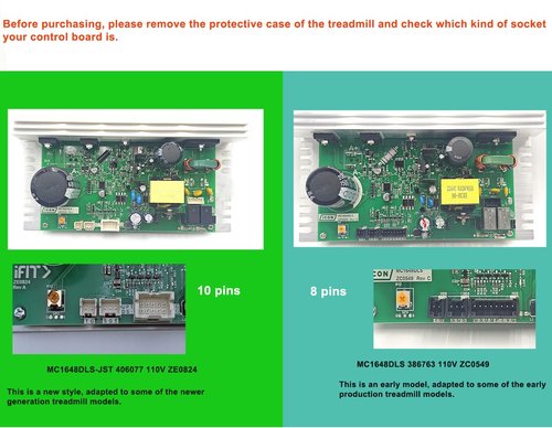 camicinta Nordic Track MC1648DLS 406077 Treadmill Control Board ZE0824 REV Treadmill Motor Controller 50W