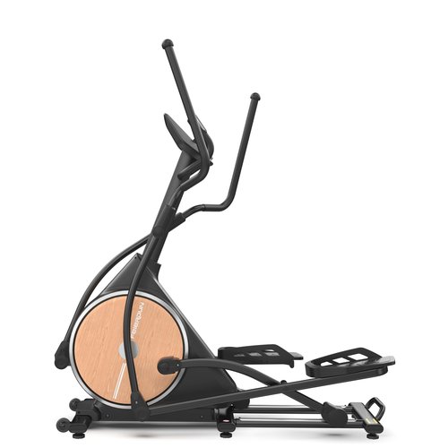 FEIERDUN Home Cardio Climber Stepping Elliptical Machine - Total Body Fitness Cross Trainer with Hyper-Quiet Magnetic Drive, 32 Adjustable Resistances for Intense Cardio Workouts