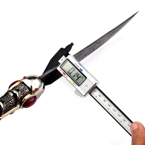Handmade Catspaw Dagger of Arya Stark with Display Stand - GoT Damascus Steel Blade Dagger
