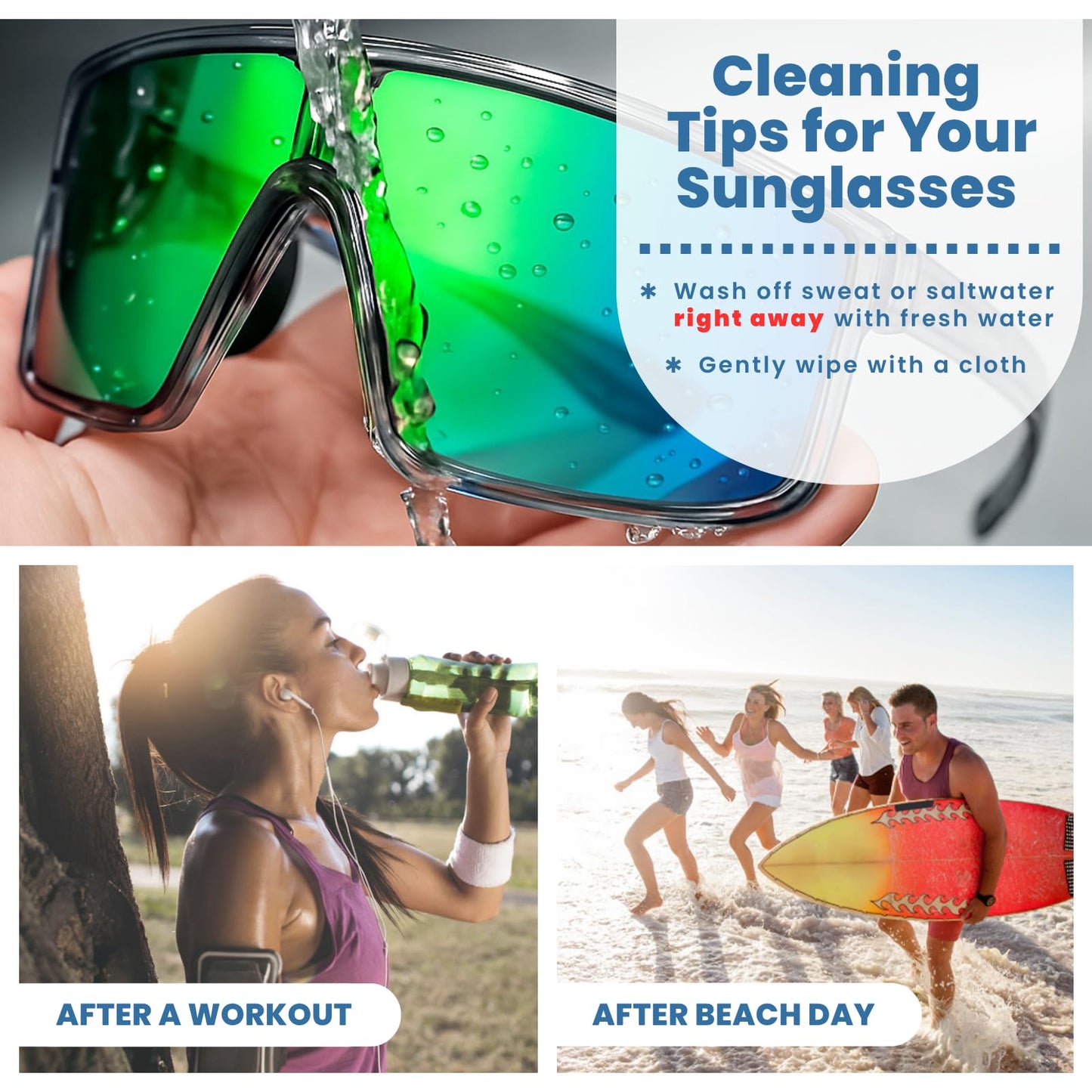 ER00 F26 Polarized Sunglasses Women Men Fishing Running Outdoor Sport Gifts Padel tennis
