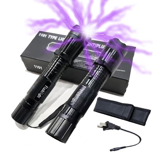 Gootatic Voltguard V95 Stun Torch, Suptruck Voltguard 95,000,000 Stun Flashlight, 2025 The Ultimate Survival Flashlight, High Intensity Ipx6 Waterproof, for Night Walks and Survival Kits (2*Sets)