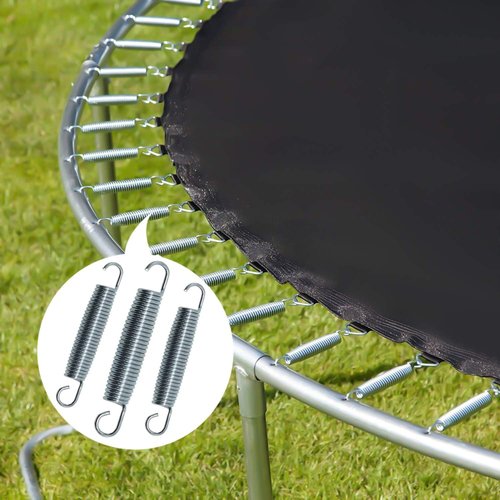 Trampoline Springs Heavy Duty 5.5-7Inch Stainless Steel Trampoline Replacement Springs Universal Trampoline Accessories with Spring Tool with 16 Pack (5.5inch)