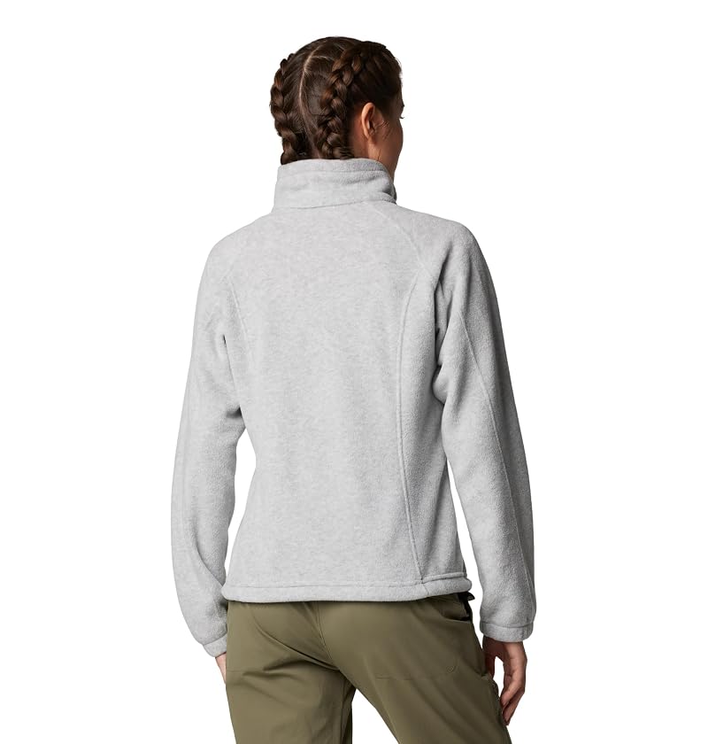 Columbia Benton Springs Full Zip Fleece Jacket for Women - Cirrus Grey Heather, Medium