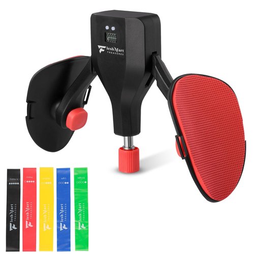Thigh Master Hip Trainer Kegel Exerciser 0-120 Lbs Adjustable Resistance, Pelvic Floor Exercise Devices with 5 Resistance Bands, Inner Thigh Exerciser for Women Men, Thigh Exercise Equipment