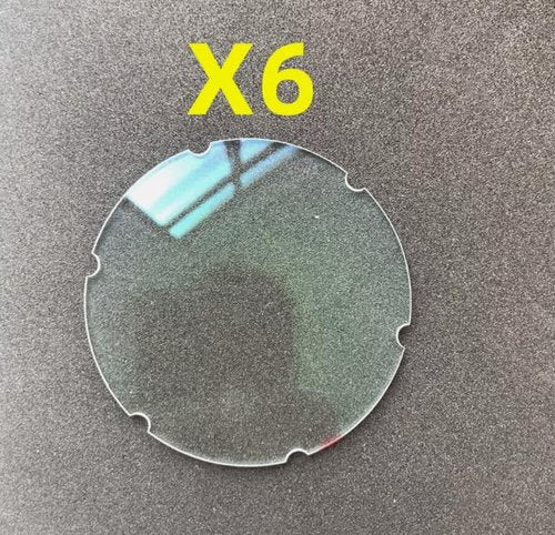 Cuoyuqie 1 pcs 4X 6X 8X Archery Sight Lens Compound Bow 1 Pin Scope Magnifier Lens Shooting (X4 1pcs)
