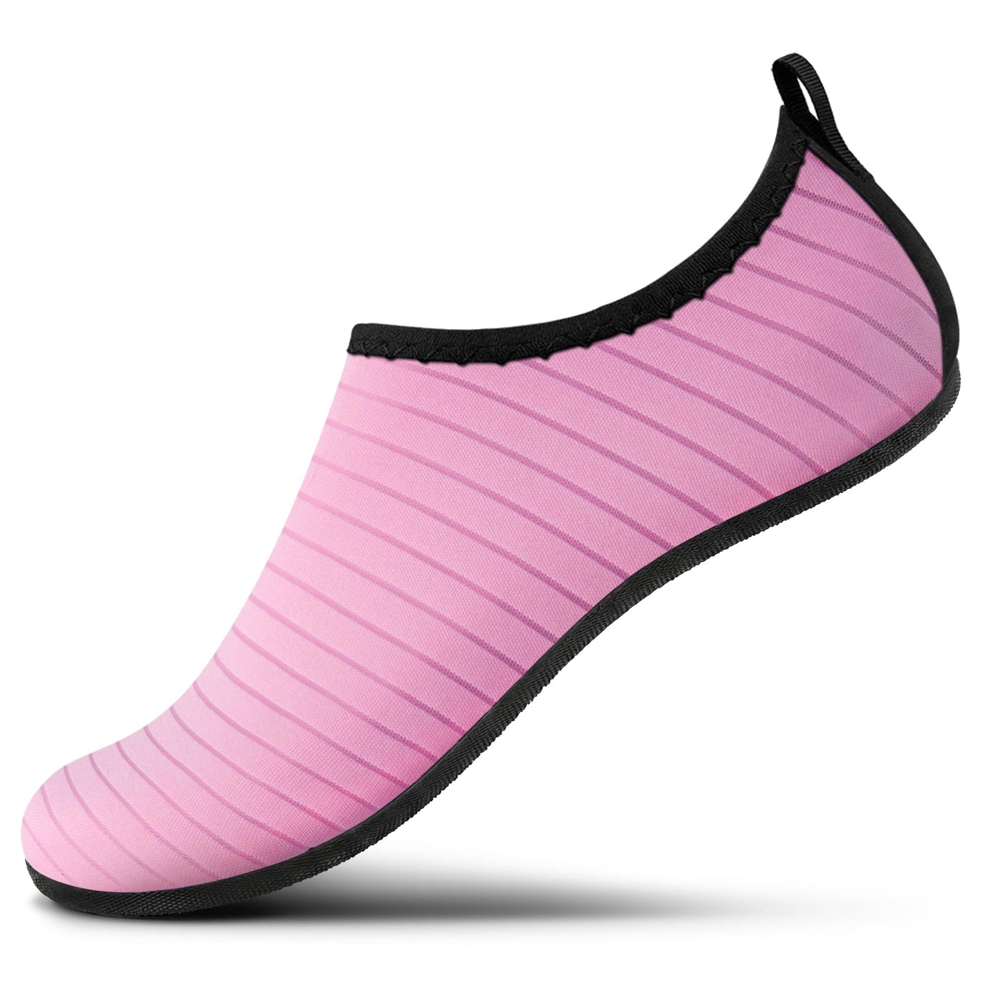 SEEKWAY Water Shoes Quick-Dry Aqua Socks Barefoot Non Slip for Beach Swim Yoga Pool Lake Surf Women Men Pink SK002(U)