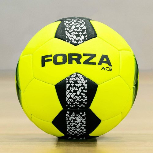 FORZA Training and Match Handball - Rubber Indoor Ball for Kids | Equipment | Matchday Game | (Pack of 1, Ace Junior - Size 1)