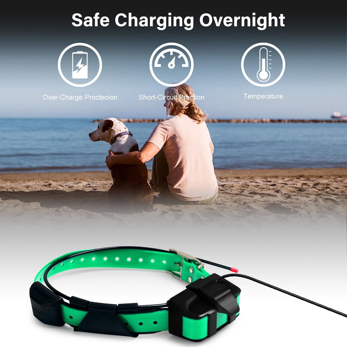 KELEFET for Garmin TT15 T5 Charger Dog Barking Charging Clip Garmin Sport pro Dog Collar Bark Collar Cable Cord (1)