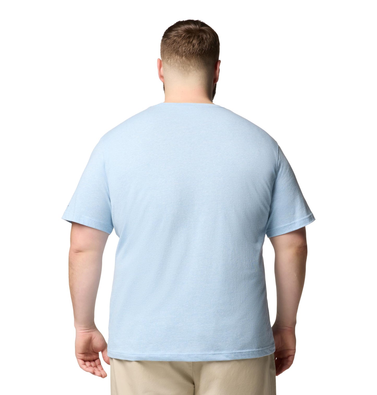 Columbia Mens Thistletown Hills Short Sleeve T-Shirt, Ripple Blue Heather, 4X