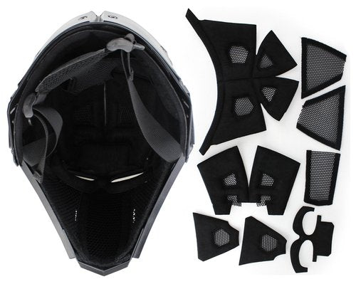 Hunting Explorer Robot Full Head Helmet for Tactical Necessary Or Riding(Steel Mesh/Blue/Black Goggles)