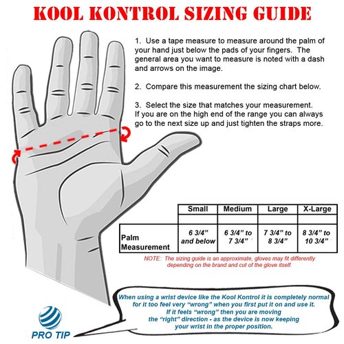 bowlingball.com Kool Kontrol Bowling Wrist Positioner (Large, Right)