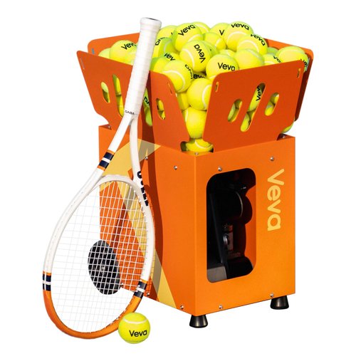 Portable Tennis Ball Machine(15kgs), Smart Tennis Ball Machine Launcher,120+ Balls, 28 Programmable and Preset Drills, Lightweight, Smart APP Control, for Indoor/Outdoor Tennis Training