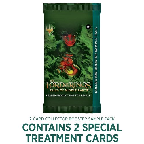 Magic: The Gathering The Lord of The Rings: Tales of Middle-Earth Commander Deck 3 + Collector Booster Sample Pack