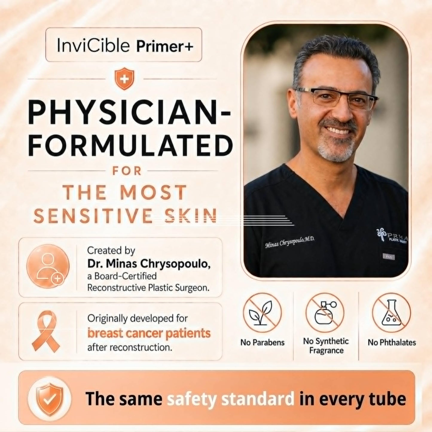 InviCible Primer+ 17% Vitamin C Makeup Primer & Dark Spot Corrector, 1 oz