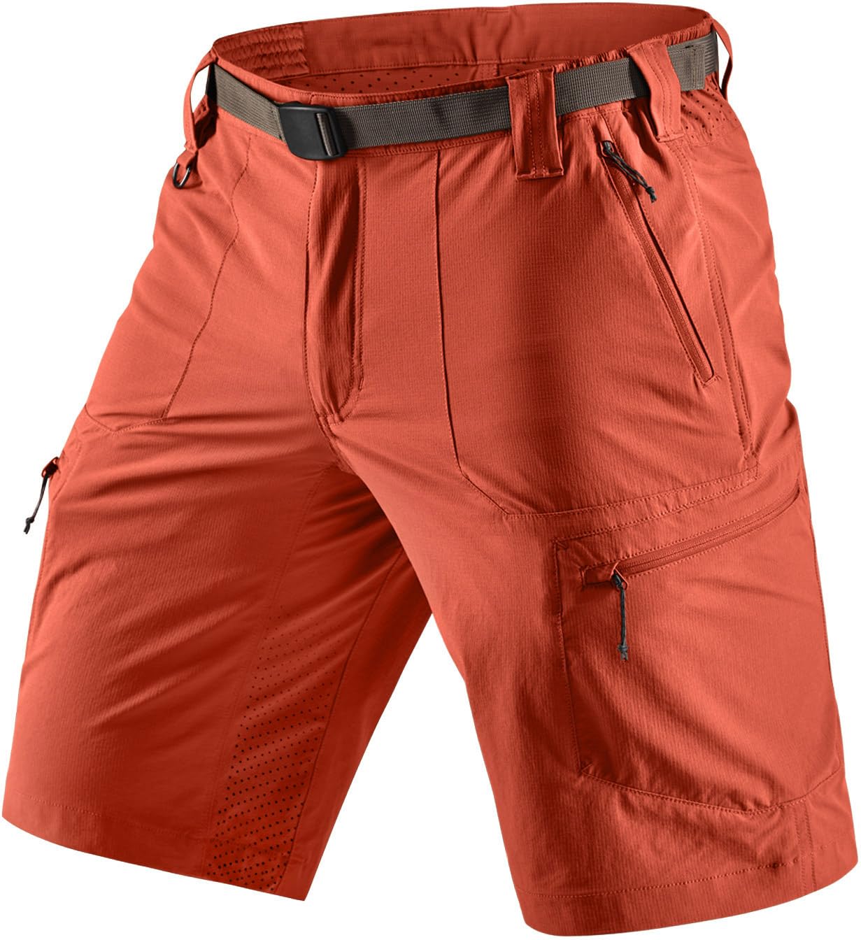 CQR Men's Quick Dry Stretch Hiking Cargo Shorts, Lightweight Water Resistant Tactical Casual, Golf & Outdoor with Pockets